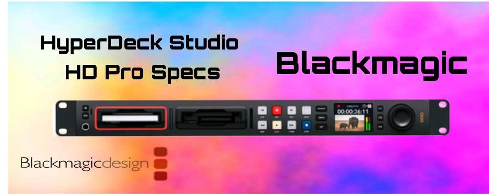 رکوردر تصویر بلک مجیک Blackmagic HyperDeck Studio HD Pro 
